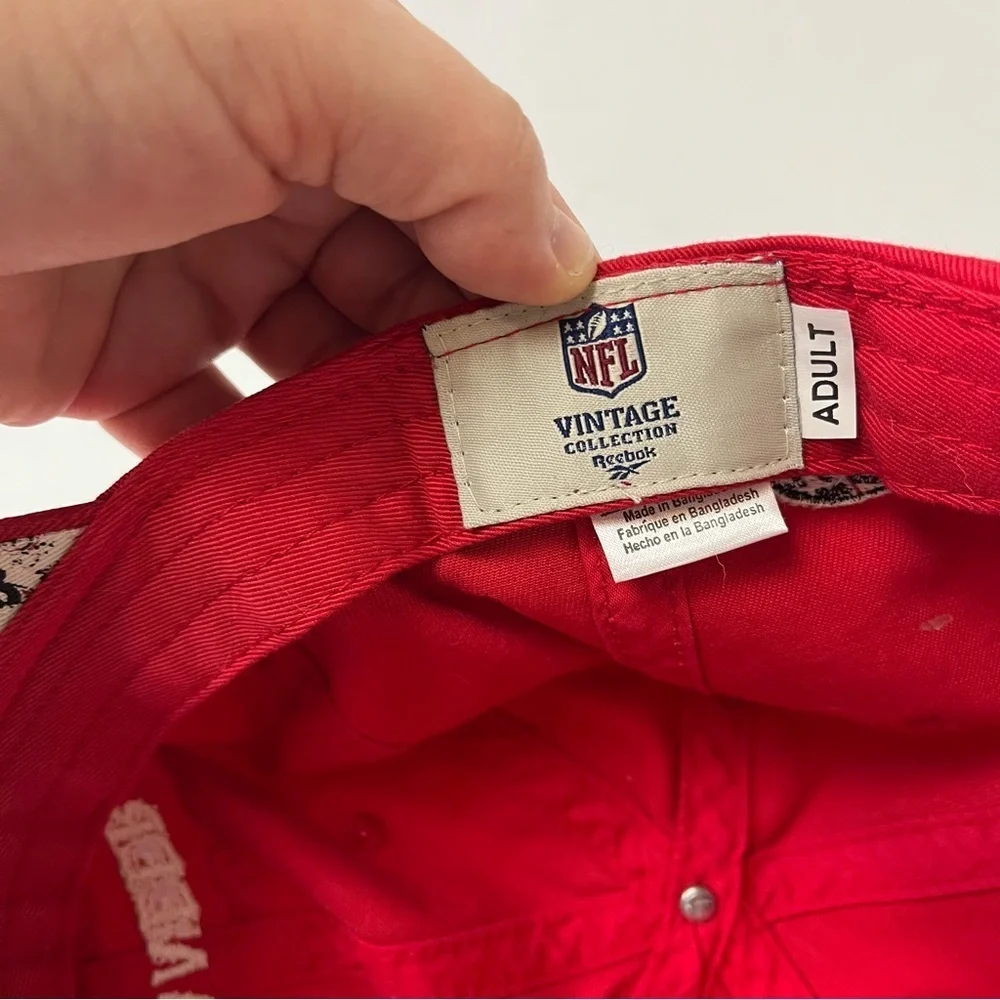 NFL Reebok Vintage Collection Tampa Bay‎ Buccaneers Red Baseball Hat